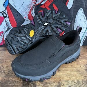 Size 7.5 - Merrell ColdPack Womens Black Ice Waterproof Vibram Artic Grip J15752